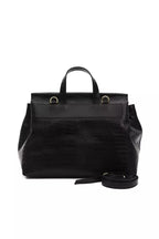 Black Leather Women Shoulder Bag