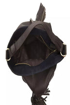 Brown Leather Women Shoulder Bag