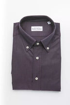 Black Cotton Men's Shirt