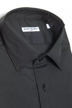 Grey Cotton Men Shirt