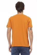 Orange Cotton Men's T-Shirt