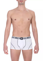White Cotton Men's Trunk Underwear Pack