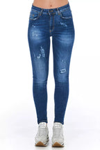 Blue Other Fibres Women Jeans