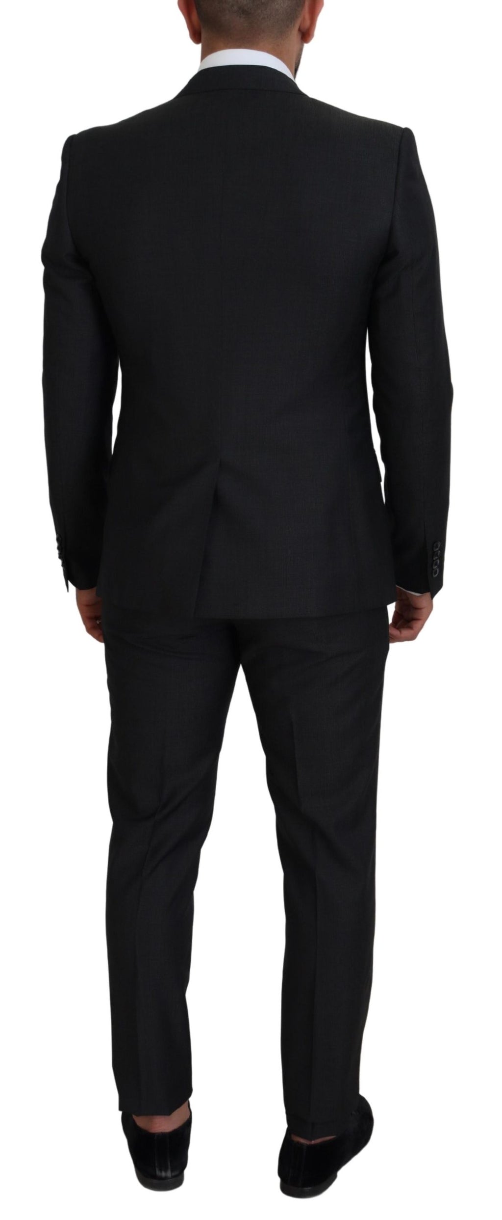 Gray MARTINI 3 Piece Slim Fit Suit
