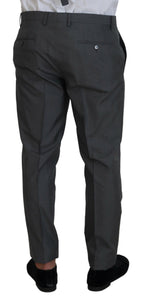 Gray MARTINI 3 Piece Slim Fit Suit