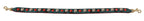 Green Crystals Leather Bag Shoulder Strap
