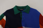 Multicolor Stripes Wool Pullover Sweater