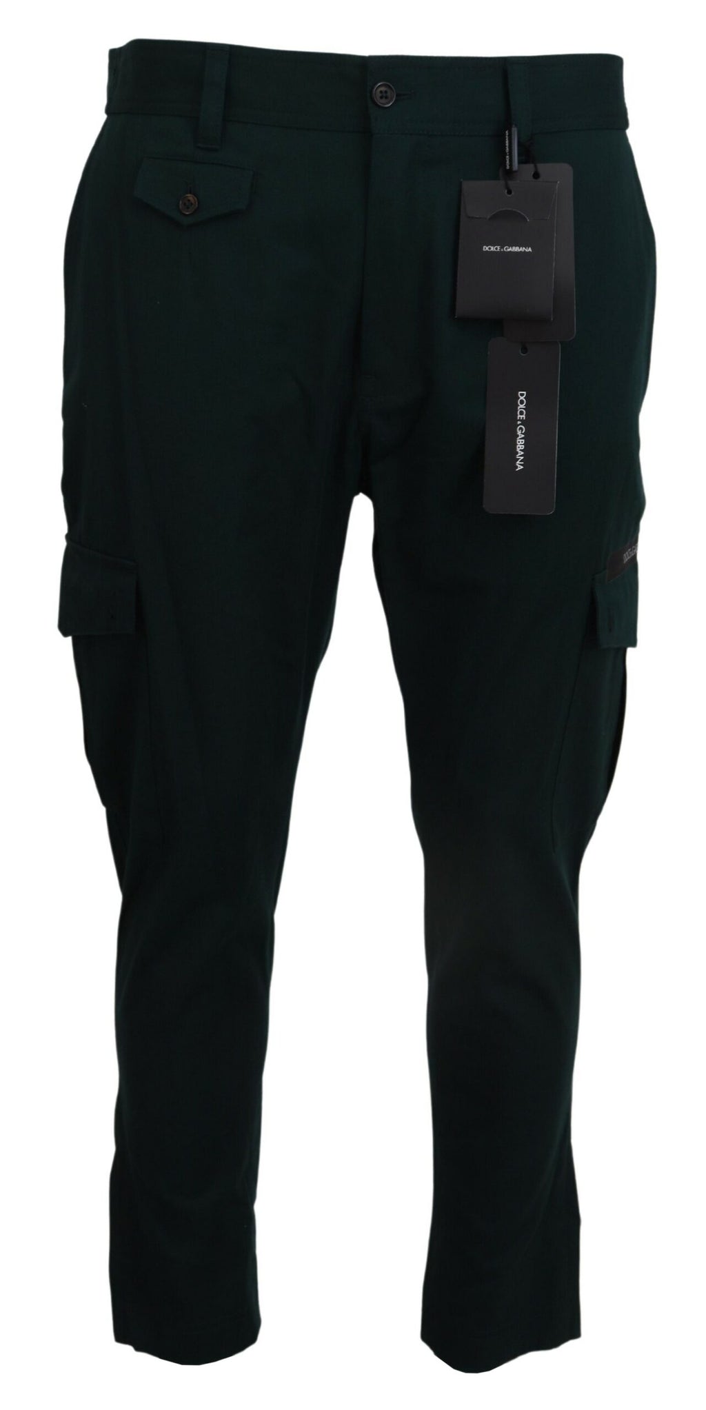 Green Cargo Cotton Stretch Jeans Pant