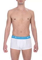 White Cotton Men's Trunk Underwear