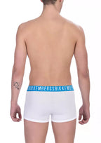 White Cotton Men's Trunk Underwear