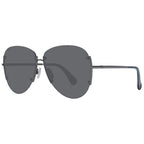 Gray Metal Sunglasses