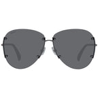 Gray Metal Sunglasses