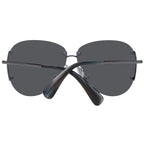 Gray Metal Sunglasses
