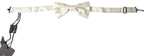 Ivory Fantasy Pattern Adjustable Neck Papillon Bow Tie