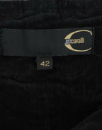 Black Corduroy Pencil Skirt