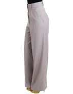 Gray high waist pants