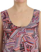 Multicolor sleeveless top