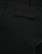 Black Gray slim Cotton Denim Jeans