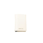 Beige Calfskin Men Wallet