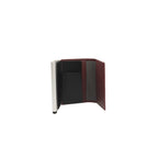 Red Calfskin Men Wallet