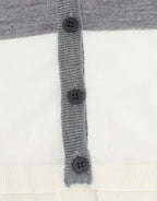 Gray lightweight cardigan