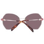 Rose Gold Metal Sunglasses