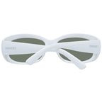 White Nylon Sunglasses