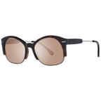Brown Acetate & Metal Sunglasses