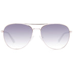 Rose Gold Metal Sunglasses
