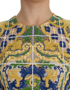 Multicolor Majolica Embroidered Sweater