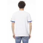 White Cotton Men's T-Shirt