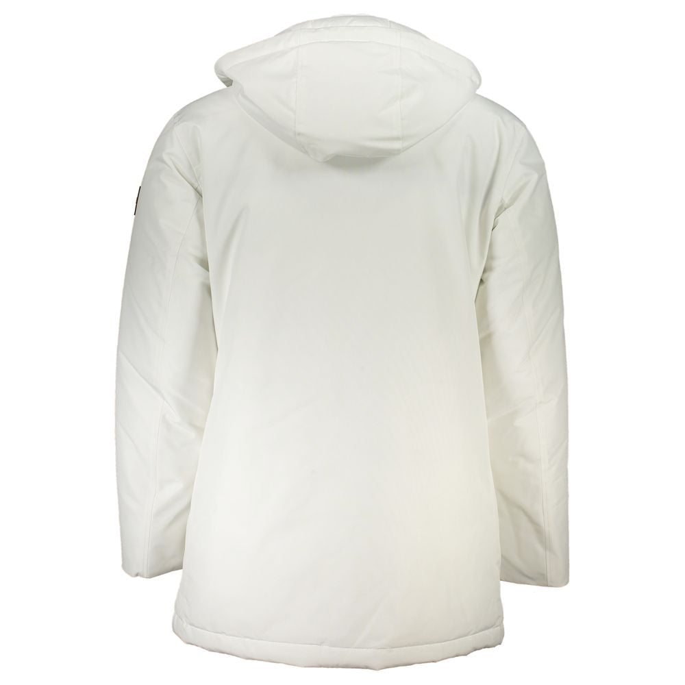 White Elastane Jacket