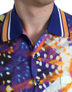 Multicolor Luminarie Print Cotton Casual Shirt