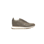 Beige Cowhide Women Sneaker
