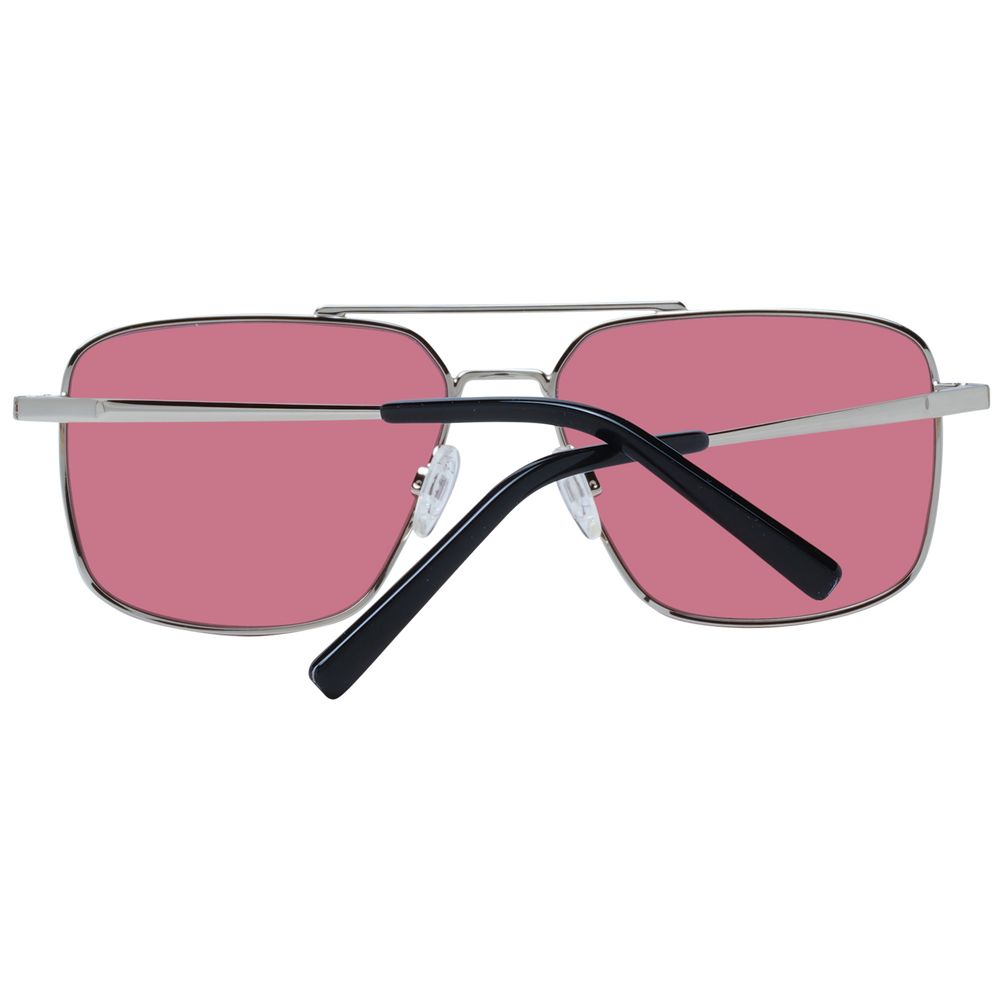 Silver Metal Sunglasses