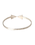 Arrow Crystal 925 Silver Bangle Bracelet Women