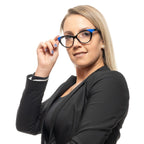 Black Plastic Glasses (Frames)