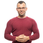 Black Metal Glasses (Frames)