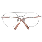 Silver Metal & Leather Glasses (Frames)