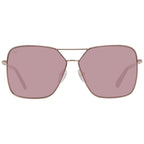Rose Gold Metal Sunglasses