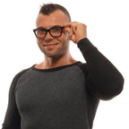 Black Plastic Glasses (Frames)
