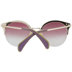 Gold Metal & Plastic Sunglasses