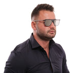 Gray Plastic Sunglasses