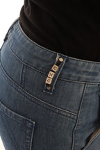 Blue Wash Cotton Slim Denim Jeans