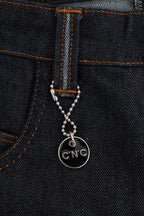 Blue Cotton Stretch Slim Fit Jeans