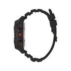 Black Resin Sport Watch