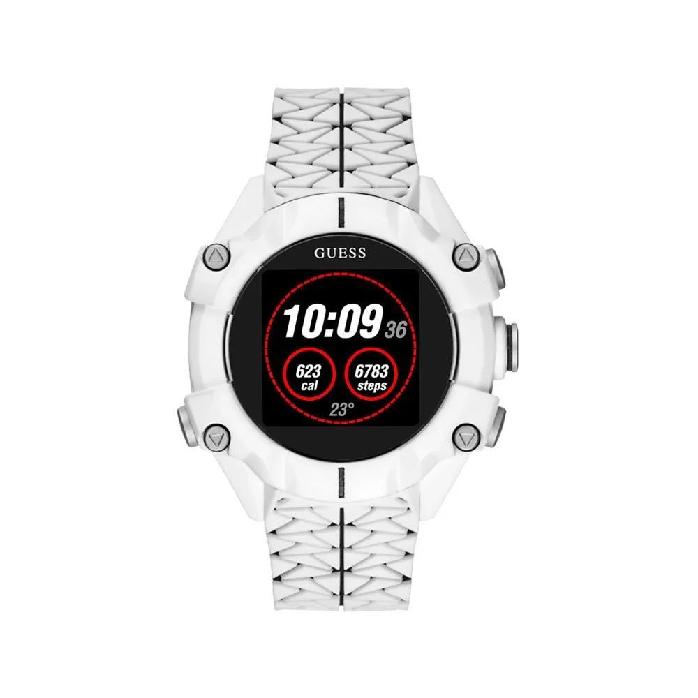 White Resin Sport Watch