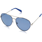 Blue Metal Sunglasses