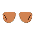 Gray Metal Sunglasses