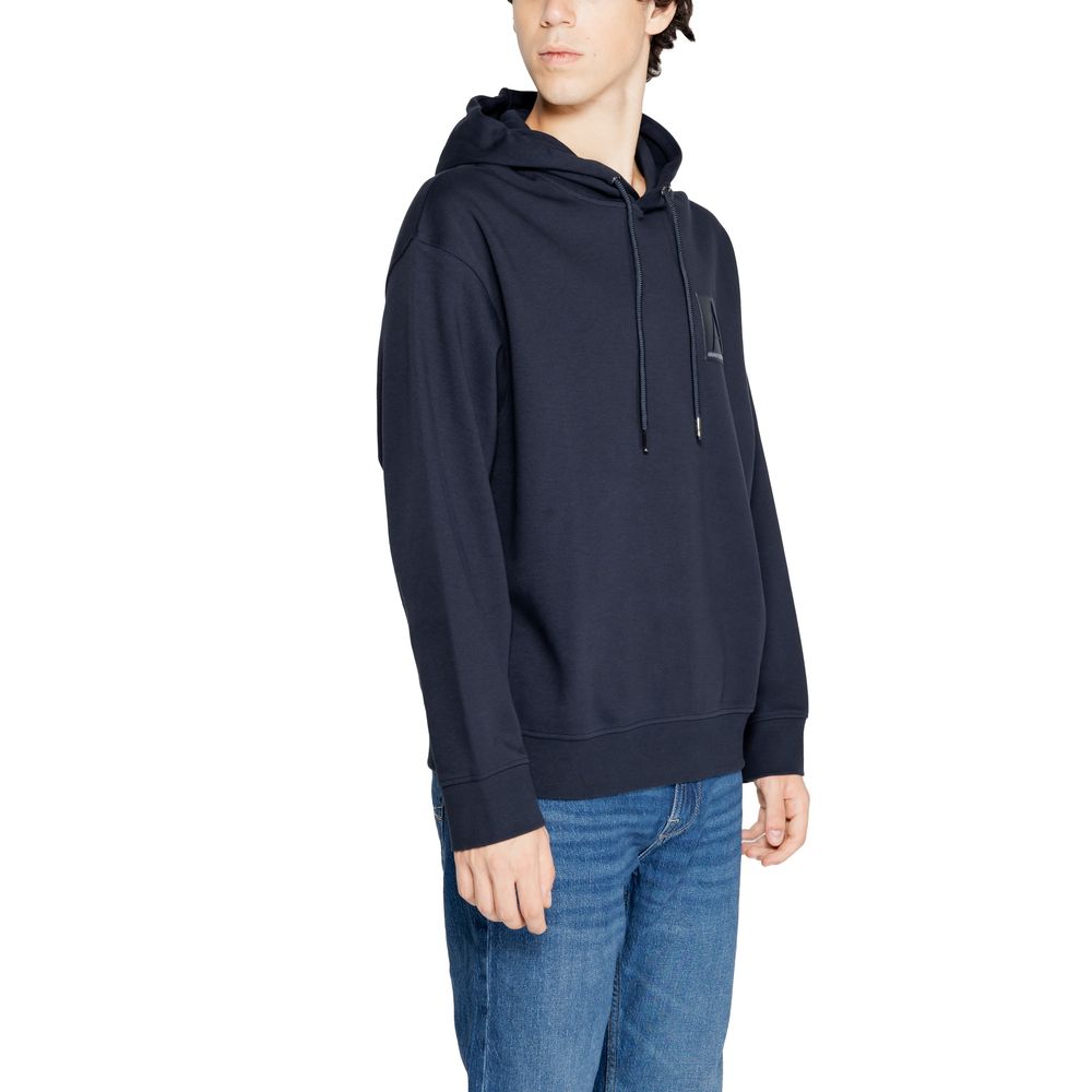 Blue Cotton Hoodie